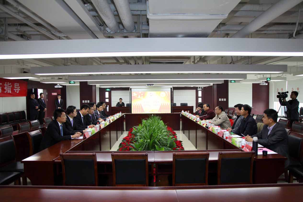 教育后勤領導參觀考察千喜鶴公司活動圓滿結束